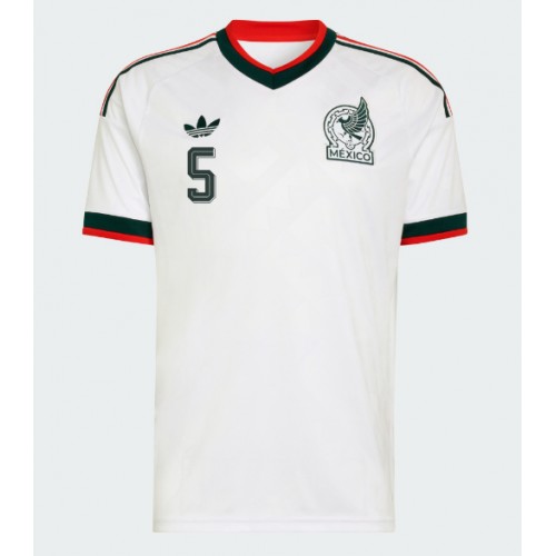 Mexiko Johan Vasquez #5 Replika Bortatröja VM 2026 Kortärmad